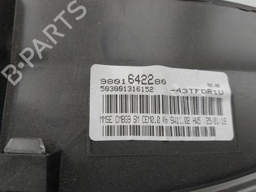 Instrument cluster PEUGEOT PARTNER Box Body/MPV 1.6 HDi / BlueHDi 75 | BP31923166C47