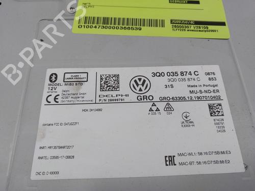 Electronic module VW GOLF VII Variant (BA5, BV5) 1.0 TSI | BP37179741M83 - Image 4