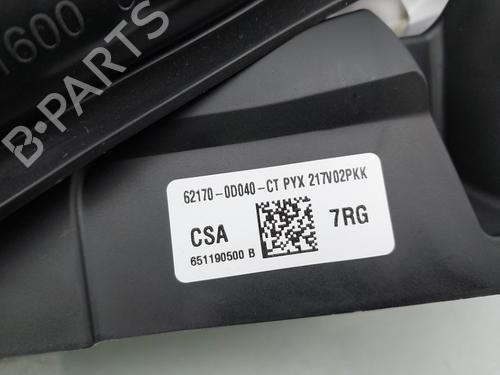 Right curtain airbag TOYOTA YARIS CROSS (MXP_) 1.5 Hybrid (MXPJ10) | BP29713192C12 