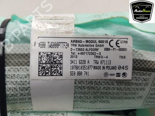 Venstre gardin kollisjonspute SKODA OCTAVIA III Combi (5E5, 5E6) 2.0 TDI | BP18856188C11