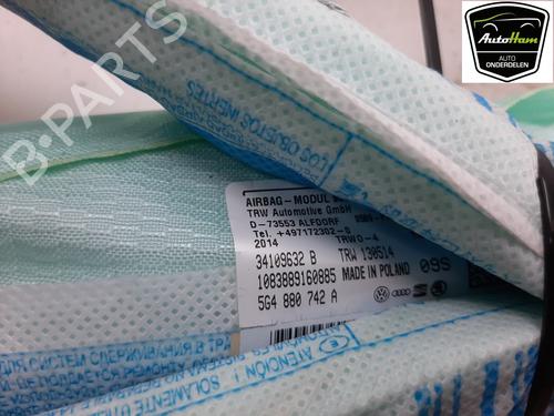 Right curtain airbag VW GOLF VII (5G1, BQ1, BE1, BE2) 1.2 TSI | BP16151332C12 