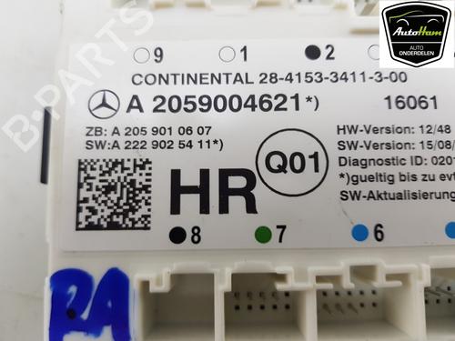 Electronic module MERCEDES-BENZ C-CLASS (W205) C 180 (205.040, 205.140) | BP12048598M83 