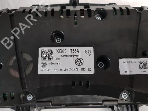 Instrument cluster VW GOLF VII (5G1, BQ1, BE1, BE2) e-Golf | BP12016048C47 