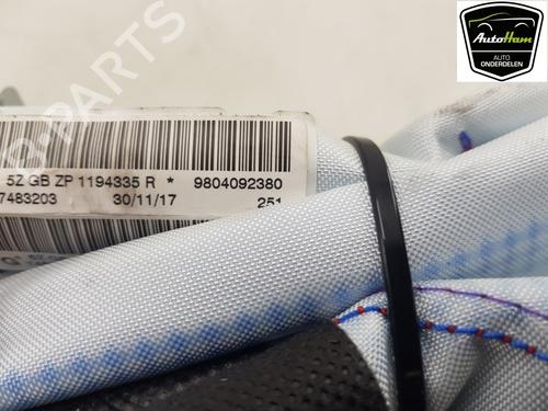 Left curtain airbag PEUGEOT 2008 I (CU_) 1.2 THP 110 / PureTech 110 | BP22698998C11