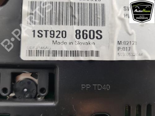 Instrument cluster SKODA CITIGO (NF1) 1.0 | BP16909992C47 