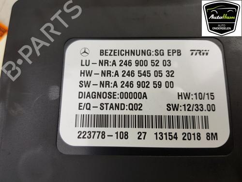 Electronic module MERCEDES-BENZ CLA Coupe (C117) CLA 250 (117.344) | BP12041576M83 