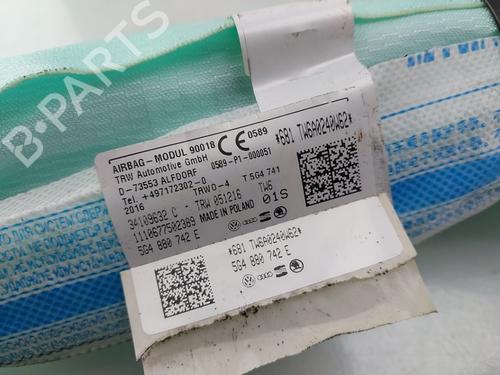 Right curtain airbag VW GOLF VII (5G1, BQ1, BE1, BE2) 1.6 TDI | BP29713261C12 