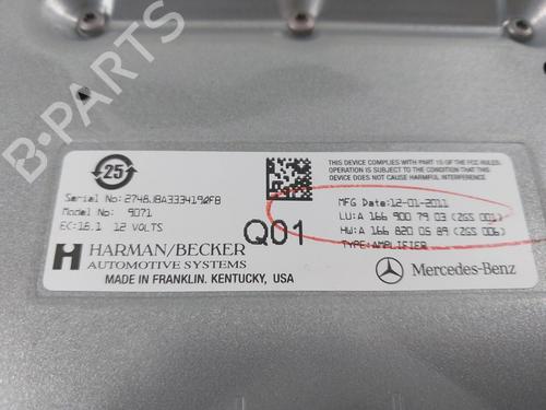 Electronic module MERCEDES-BENZ M-CLASS (W166) ML 350 BlueTEC 4-matic (166.024, 166.023) | BP26655126M83 
