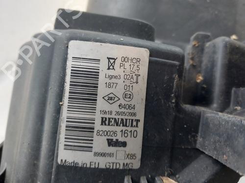 Left headlight RENAULT CLIO III (BR0/1, CR0/1) 1.4 16V | BP30060498C28