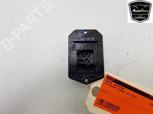 Used Heater resistor Heater resistor MITSUBISHI MIRAGE / SPACE STAR VI Hatchback (A0_A) 1.0 (A05A) (71 hp) 16910020 16910020