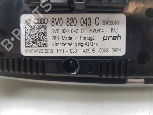 Climate control AUDI A3 Sportback (8VA, 8VF) 1.4 TSI | BP12030277I5 