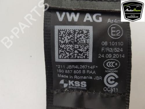 Rear left seatbelt SKODA CITIGO (NF1) 1.0 | BP12036842I29 