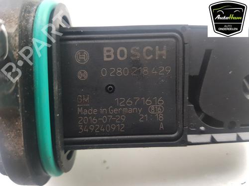 Used Mass air flow sensor OPEL ADAM (M13) 1.4 LPG (87 hp) 13102888