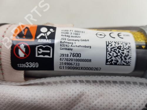 Right curtain airbag OPEL ASTRA K Sports Tourer (B16) 1.4 Turbo (35) | BP29712936C12 