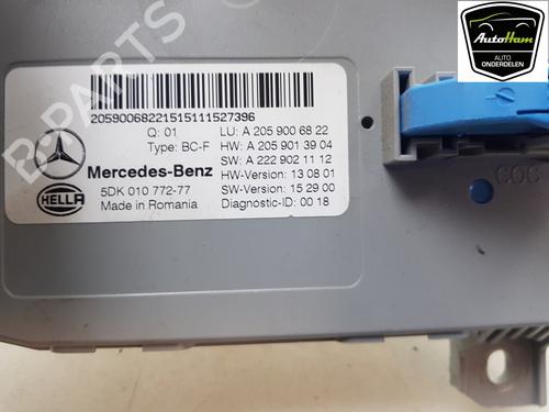 Comfort control module MERCEDES-BENZ C-CLASS (W205) C 350 e (205.047) | BP20269366M56 