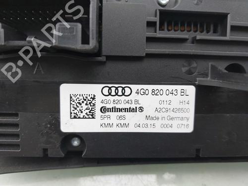 Climate control AUDI A6 C7 Avant (4G5, 4GD) RS6 quattro | BP27321806I5