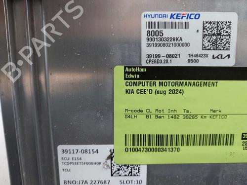Engine control unit (ECU) KIA CEED (CD) 1.5 T-GDI | BP30610809M57 - Image 4