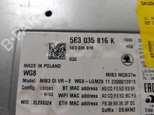 Control unit SKODA OCTAVIA IV Combi (NX5, PV5) 1.5 TSi | BP33286703M11 - Image 3