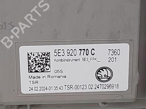 Instrument cluster SKODA OCTAVIA IV Combi (NX5, PV5) 1.5 TSI e-TEC | BP29546095C47 