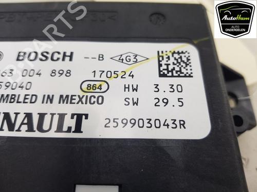 Electronic module RENAULT MEGANE IV Hatchback (B9A/M/N_) 1.2 TCe 100 (B9MS) | BP19693106M83 