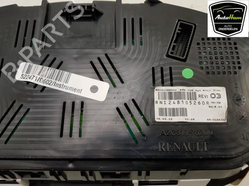 Instrument cluster RENAULT MEGANE III Grandtour (KZ0/1) 1.5 dCi (KZ09, KZ0D, KZ1G, KZ29, KZ14, KZ1W, KZ10, KZ1F,... | BP12039453C47 