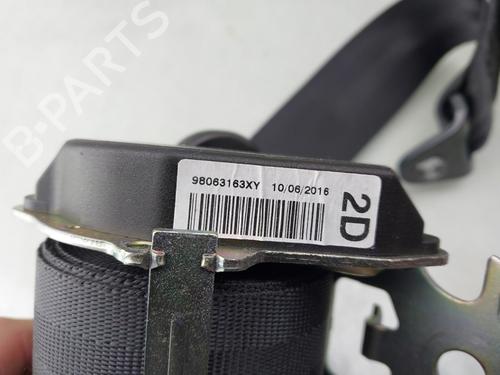 Rear right seatbelt PEUGEOT 208 I (CA_, CC_) 1.2 VTI 82 | BP32415727I28