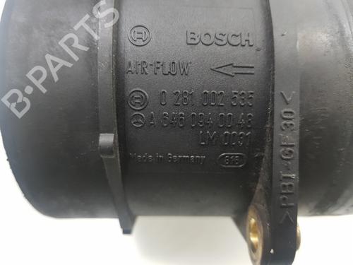 Mass air flow sensor MERCEDES-BENZ E-CLASS T-Model (S211) E 270 T CDI (211.216) | BP12036031M95 