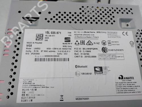 Radio SEAT Mii (KF1, KE1) 1.0 | BP30509862E6 