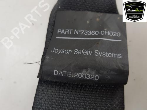 Rear right seatbelt CITROËN C1 II (PA_, PS_) 1.0 VTi 72 | BP13212656I28 