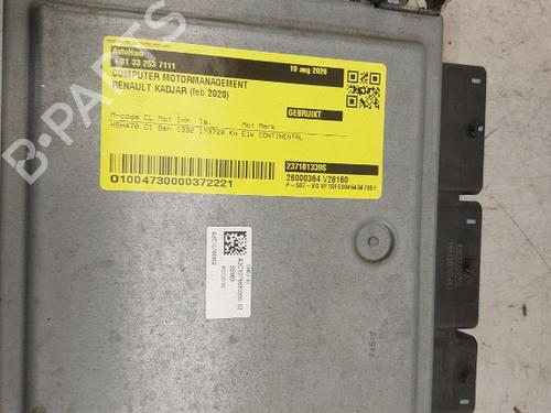 Engine control unit (ECU) RENAULT KADJAR (HA_, HL_) 1.3 TCe 140 (HLNB, HLN1) | BP38556631M57 - Image 4