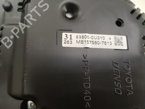 Instrument cluster TOYOTA YARIS (_P13_) 1.0 (KSP130_, KSP130) | BP12035759C47 