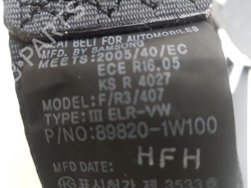 Rear right seatbelt KIA RIO III (UB) 1.25 CVVT | BP34056730I28 - Image 2