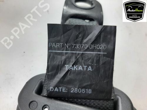 Rear left seatbelt PEUGEOT 108 1.0 VTi 72 | BP13212655I29 