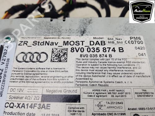 Electronic module AUDI A3 Sportback (8VA, 8VF) 1.6 TDI | BP23144001M83 