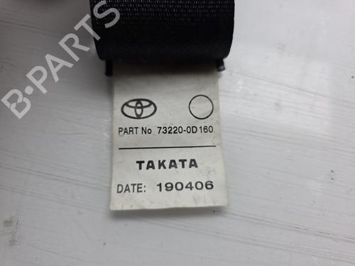 Front left seatbelt TOYOTA YARIS (_P9_) 1.0 VVT-i (KSP90_, KSP90R) | BP30060586I26 