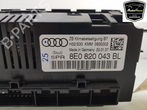Climate control AUDI A4 B7 Avant (8ED) 2.0 TFSI quattro | BP14984778I5 