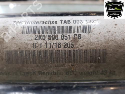 Rear axle VW CADDY IV Box Body/MPV (SAA, SAH) 2.0 TDI | BP16321239M2 