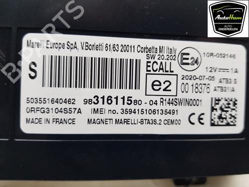 Control unit OPEL COMBO Box Body/MPV (K9) 1.5 D | BP23144133M11 - Image 2