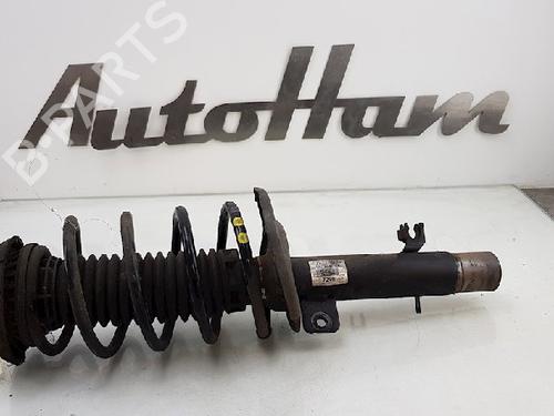Used Left front shock absorber PEUGEOT 208 I (CA_, CC_) 1.4 HDi (68 hp) 12032637