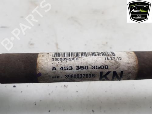 Left rear driveshaft RENAULT TWINGO III (BCM_, BCA_) 1.0 SCe 70 | BP16589771M40 