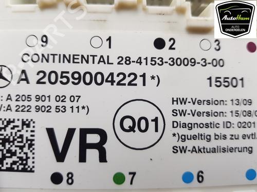 Electronic module MERCEDES-BENZ C-CLASS (W205) C 350 e (205.047) | BP20216347M83 