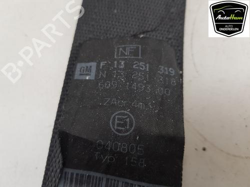 Rear right seatbelt OPEL CORSA D (S07) 1.6 Turbo (L08, L68) | BP13616888I28 