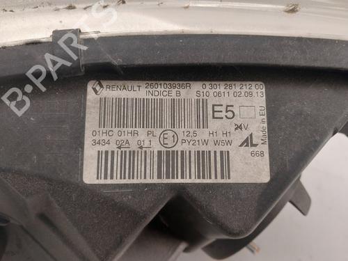 Right headlight RENAULT CAPTUR I (J5_, H5_) 0.9 TCe 90 | BP37169987C29 - Image 3