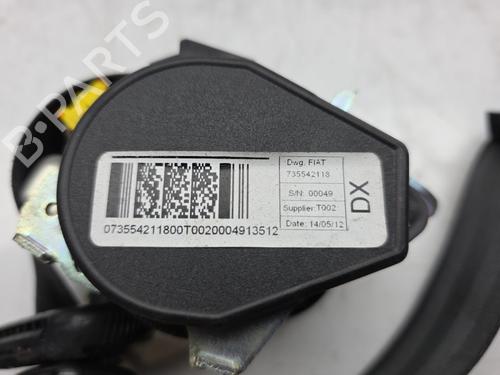 Front right seatbelt FIAT FIORINO Box Body/MPV (225_) 1.3 D Multijet | BP30167956I25 