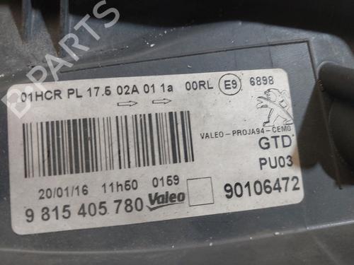 Left headlight PEUGEOT 2008 I (CU_) 1.2 VTi | BP39094782C28 - Image 4