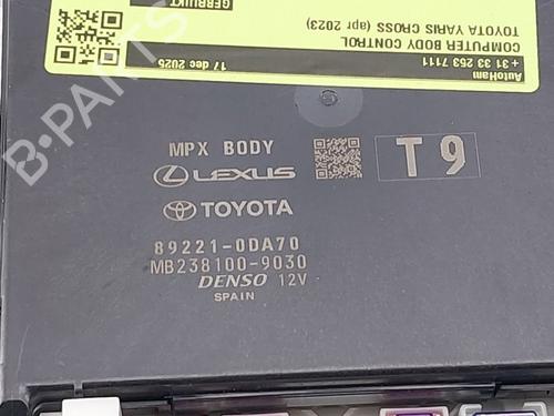 Control unit TOYOTA YARIS CROSS (MXP_) 1.5 Hybrid (MXPJ10) | BP31092873M11 - Image 2