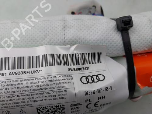 Right curtain airbag AUDI A5 Sportback (F5A, F5F) 40 TFSI Mild Hybrid | BP29713107C12 