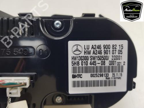 Climate control MERCEDES-BENZ CLA Coupe (C117) CLA 180 (117.342) | BP18254443I5 