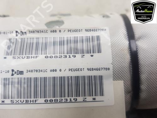 Right curtain airbag PEUGEOT 3008 I MPV (0U_) 1.6 THP | BP13108192C12 