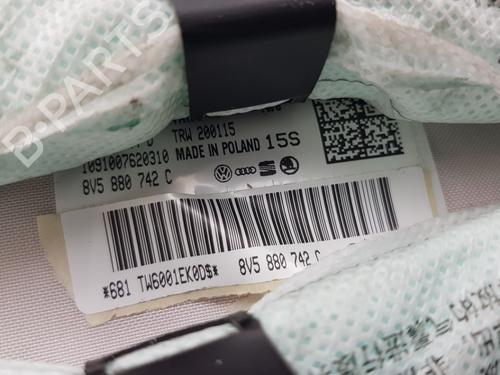 Right curtain airbag AUDI A3 Limousine (8VS, 8VM) 1.4 TSI | BP29712977C12 